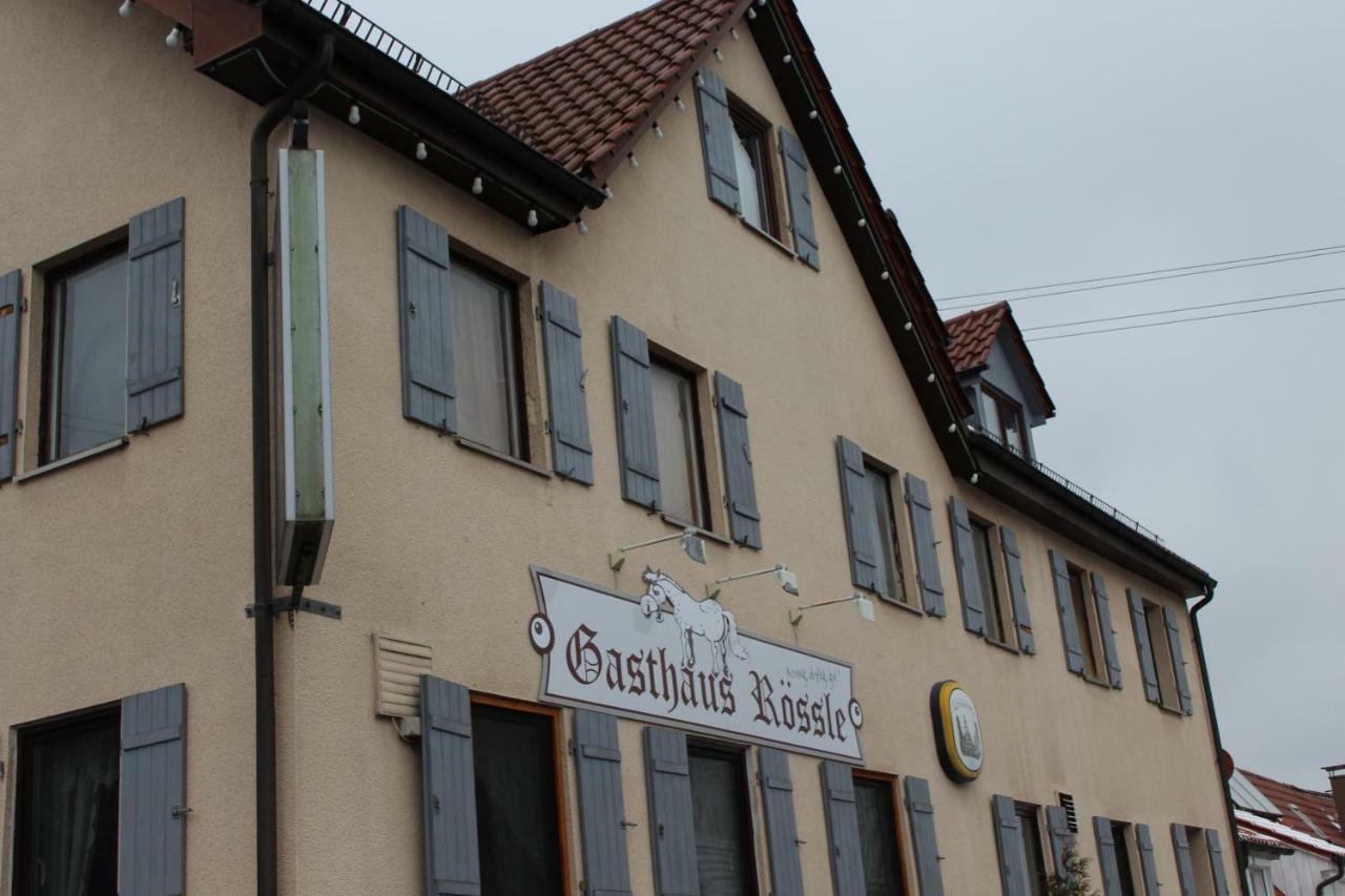 Gasthof Roessle Ochsenwang Bissingen an der Teck Εξωτερικό φωτογραφία