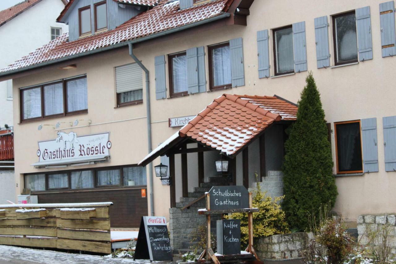 Gasthof Roessle Ochsenwang Bissingen an der Teck Εξωτερικό φωτογραφία